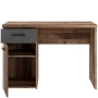 Biurko vintage loft 110x60 cm z szufladą i szafką