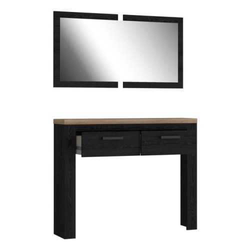 GARDEROBA Przedpokój Konsola i lustro   - Komplet