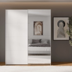 Szafa ubraniowa 170 cm Kolor Biały