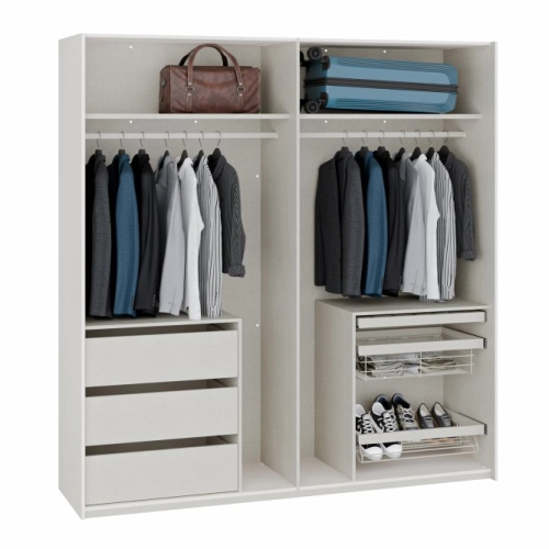 Szafa ubraniowa 200 cm Kolor Piaskowy