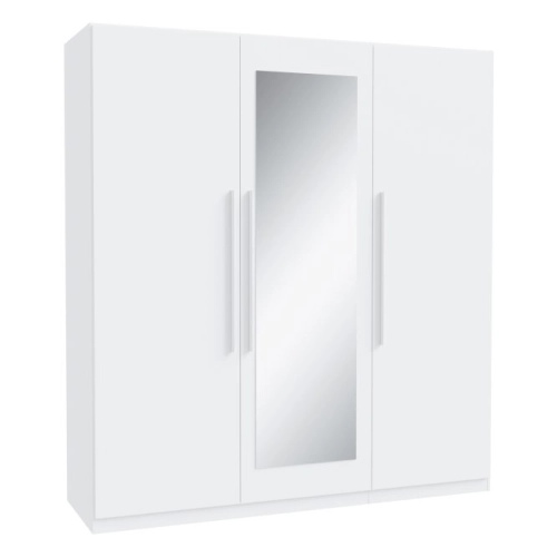 Szafa z lustrem 180 cm Biały