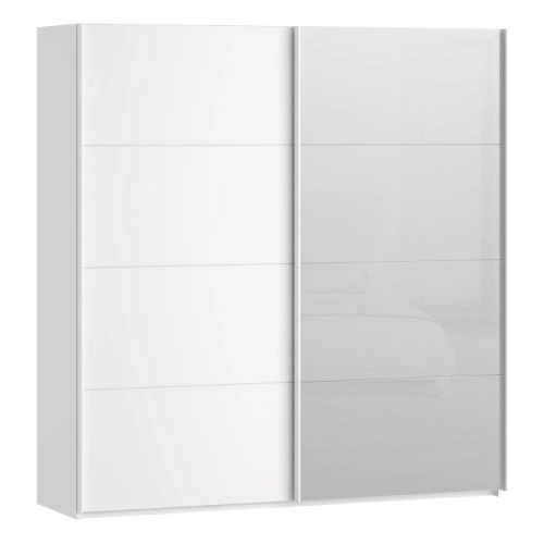 Szafa ubraniowa 200 cm Kolor Biały