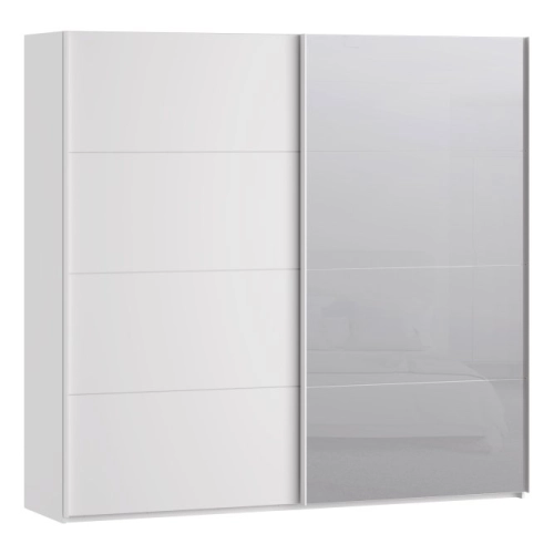 Szafa ubraniowa 220 cm Kolor Biały