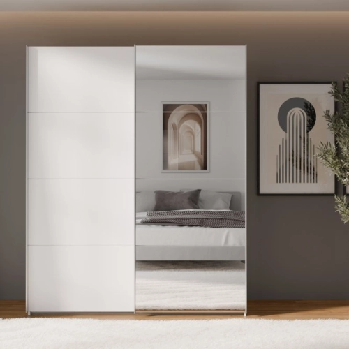 Szafa ubraniowa 170 cm Kolor Biały