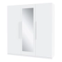 Szafa z lustrem 180 cm Biały