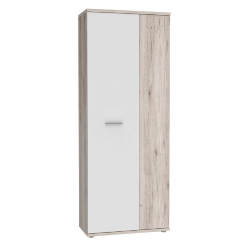 Szafa na buty Dąb Piaskowy/Biały