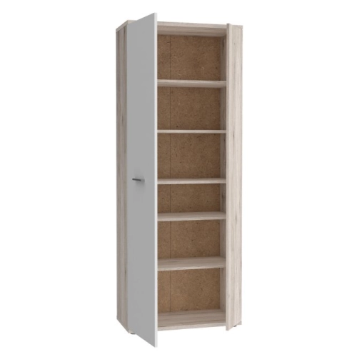 Szafa na buty Dąb Piaskowy/Biały