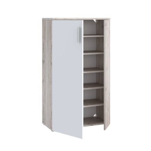 Szafka na buty Dąb Piaskowy/Biały