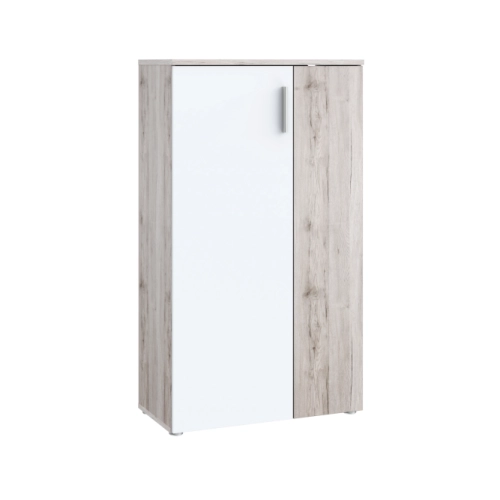 Szafka na buty Dąb Piaskowy/Biały