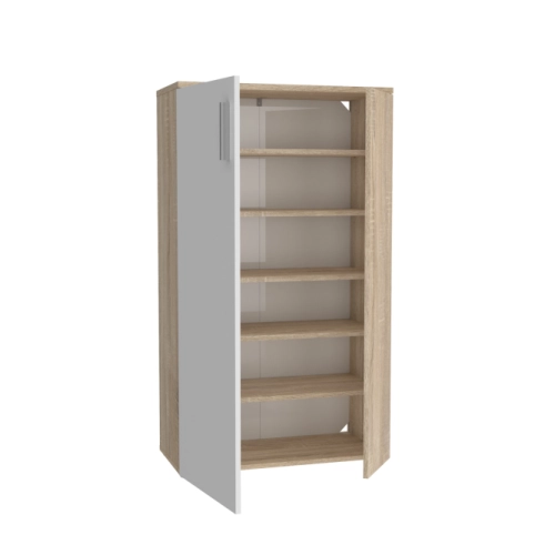 Szafka na buty Dąb Sonoma/Biały