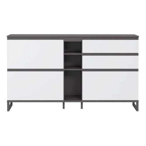 Szafka na buty z szufladami Grafit/Secret Grey