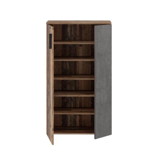 Szafka na buty Wood Vintage/Beton