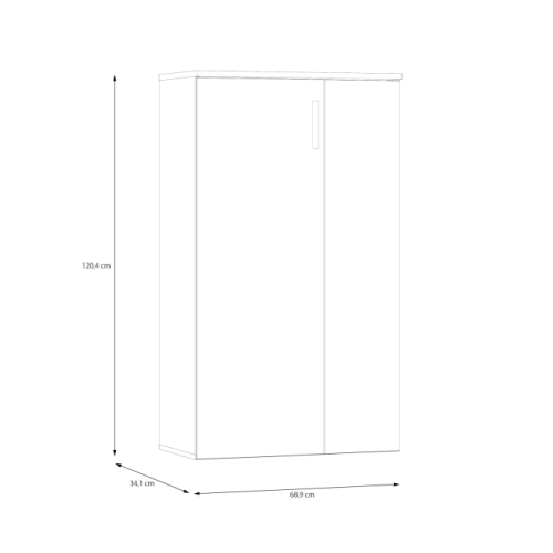 Szafka na buty Dąb Artisan