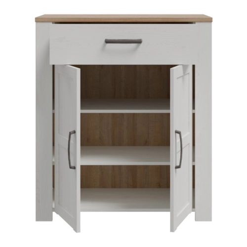 Szafka na buty Dąb Riviera / Modrzew jasny Sibiu