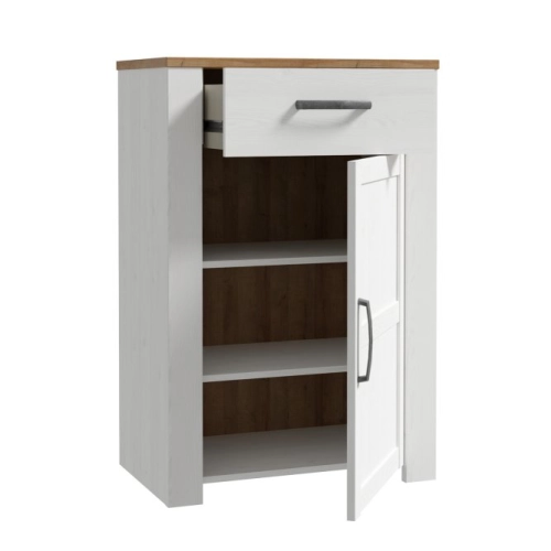 Szafka na buty Dąb Riviera / Modrzew jasny Sibiu