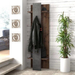 Białe biurko z 4 szufladami