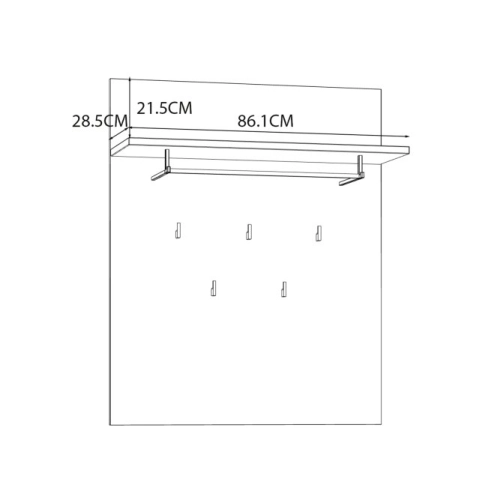 Wieszak do przedpokoju
