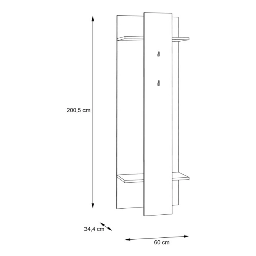Wieszak do przedpokoju