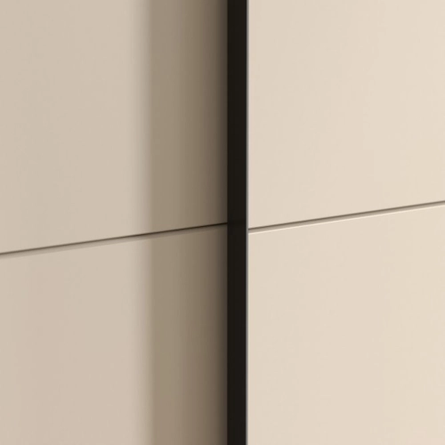 Szafa ubraniowa 270 cm Przesuwna Kolor Piaskowy
