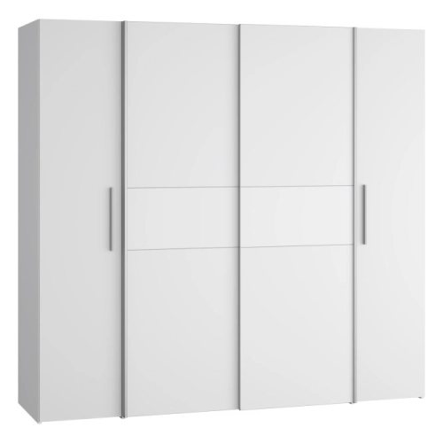 Szafa ubraniowa 200 cm Biały