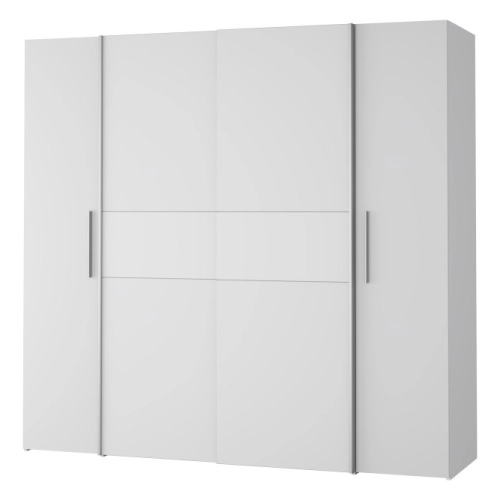 Szafa ubraniowa 200 cm Biały