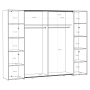Szafa ubraniowa 270 cm Przesuwna Kolor Piaskowy