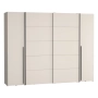 Szafa ubraniowa 270 cm Przesuwna Kolor Piaskowy