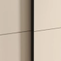 Szafa ubraniowa 270 cm Przesuwna Kolor Piaskowy