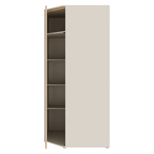 Szafa narożna 90x90 cm  Piaskowy/Dąb Mauvella