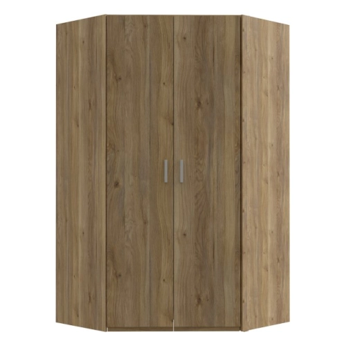 Duża szafa narożna 120x120 cm Dąb Mauvella