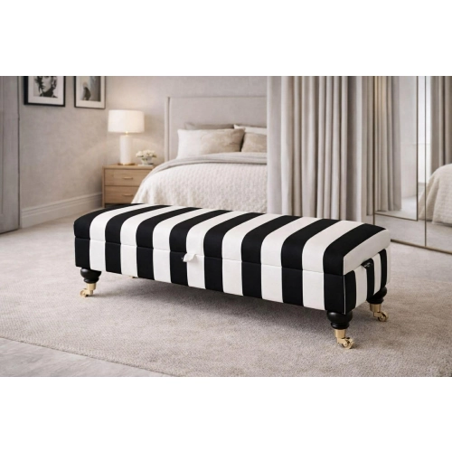 Kufer Tapicerowany Pasy Classic 01 Soft / Model QM-7 Rozmiary od 50 cm do 200 cm