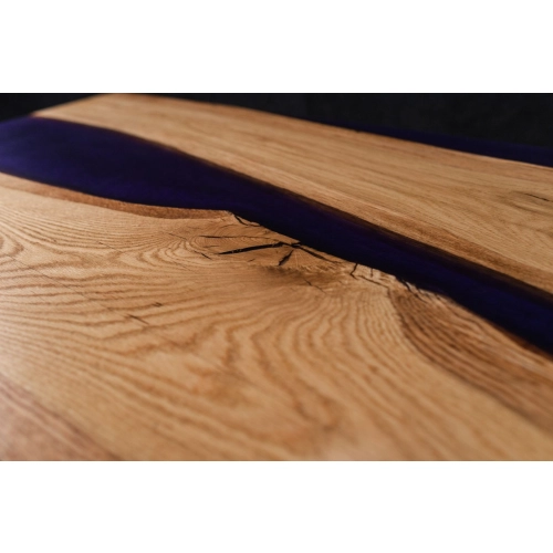 Blat z Litego Drewna Dębowego i Żywicy BD-1