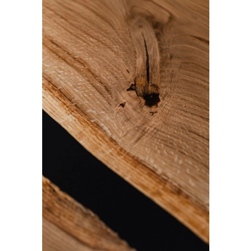 Blat z Litego Drewna Dębowego i Żywicy BD-3