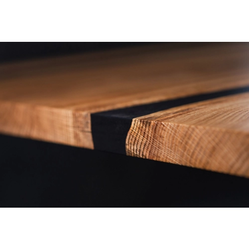 Blat z Litego Drewna Dębowego i Żywicy BD-3