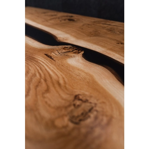 Blat z Litego Drewna Dębowego i Żywicy BD-4