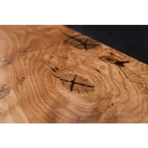 Blat z Litego Drewna Dębowego i Żywicy BD-6