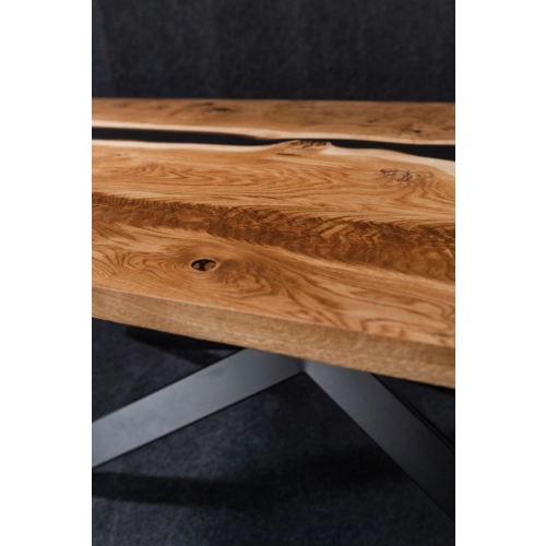 Blat z Litego Drewna Dębowego i Żywicy BD-6