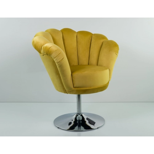 Fotel Cytrynowa Żółcień LUX-1