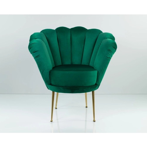 Fotel Butelkowa Zieleń LUX-3