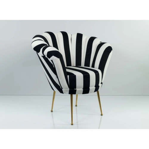 Fotel Welur Pasy LUX-3