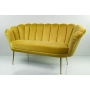 Sofa Cytrynowa Żółcień LUX-4