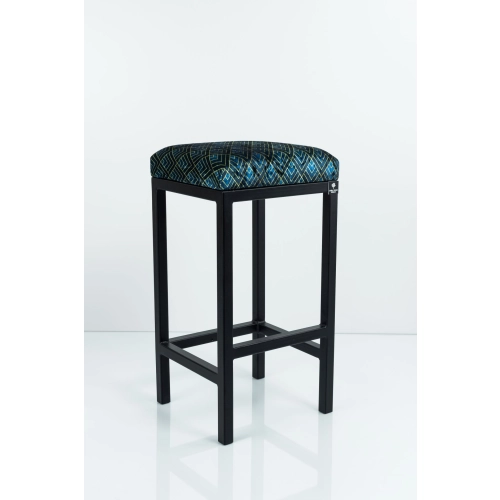 Hoker Tapicerowany Romby Granat 02 HP-5