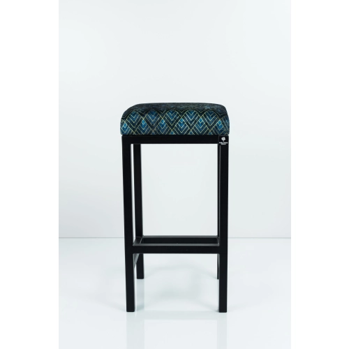 Hoker Tapicerowany Romby Granat 02 HP-5