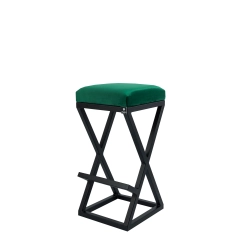 Hoker Tapicerowany Butelkowa Zieleń HP-6