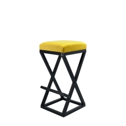 Hoker Tapicerowany Cytrynowa Żółcień HP-6