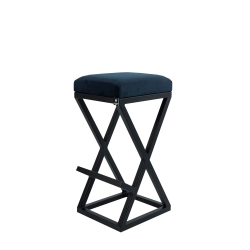 Hoker Tapicerowany Granatowy HP-6