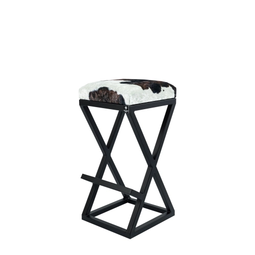 Hoker Tapicerowany Krowa 01 Crush Velvet HP-6