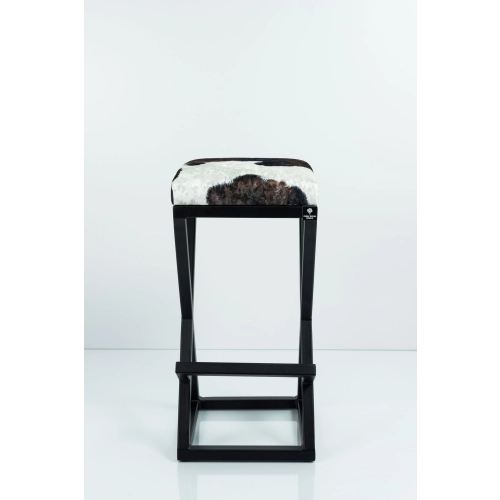 Hoker Tapicerowany Krowa 01 Crush Velvet HP-6