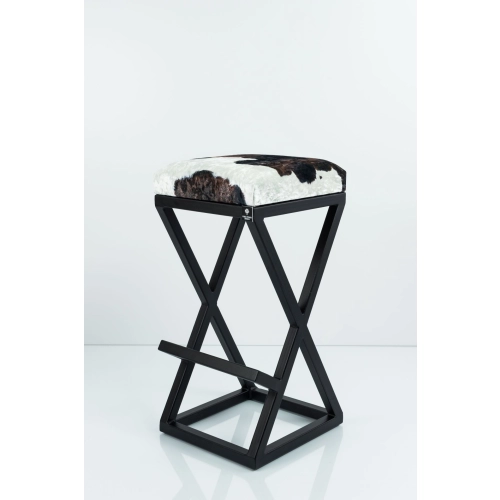 Hoker Tapicerowany Krowa 01 Crush Velvet HP-6