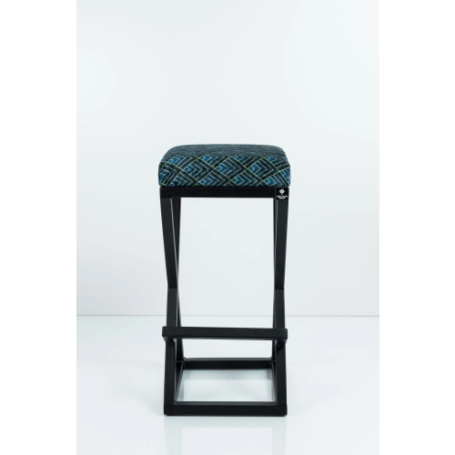 Hoker Tapicerowany Romby Granat 02 HP-6